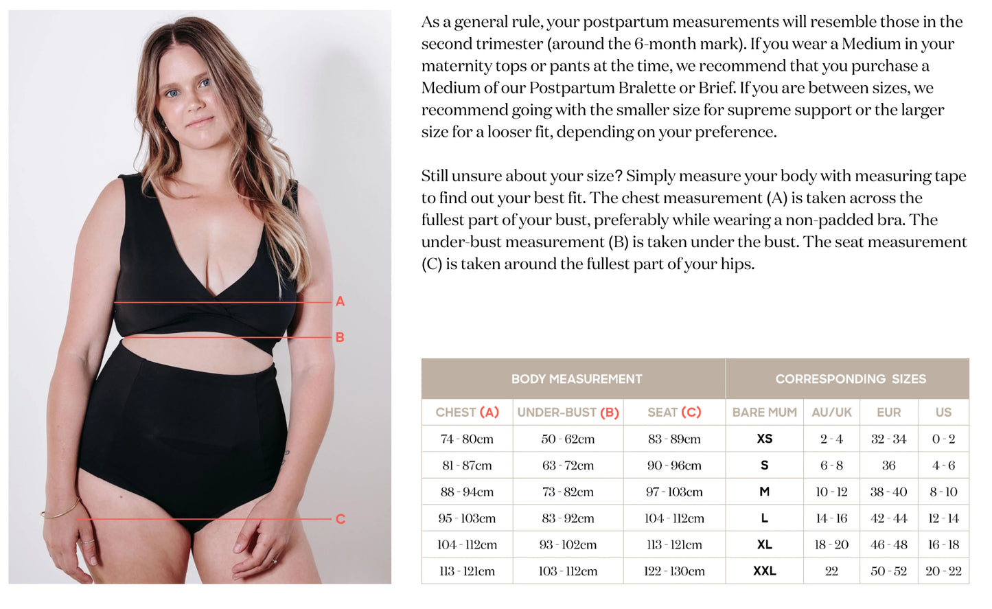 Reversible Postpartum Bralette