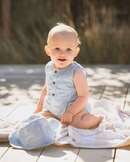 Surf’s Up Linework Romper