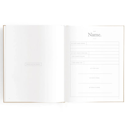 Baby Journal 3rd Edition - Biscuit