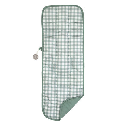 Universal Pram Liner - Gingham Sage