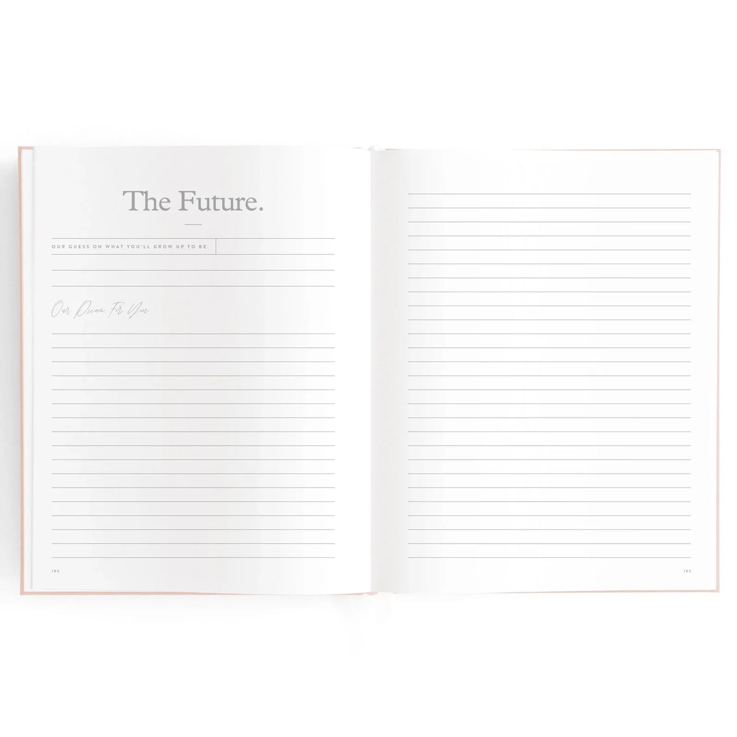 Baby Journal 3rd Edition - Rose