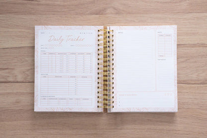 Your Little One’s Daily Tracker - Beige & Gold