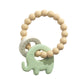 Elephant Teether Ring - Light Green