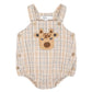 Giraffe Pocket Check Bodysuit