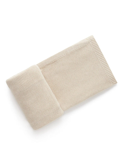 Textured Organic Cotton Blanket