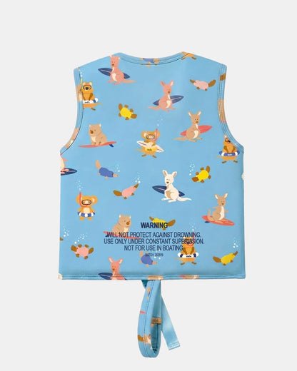 Swim Float Vest Pirate Beach Buddies UPF 50+