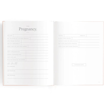 Baby Journal 3rd Edition - Rose