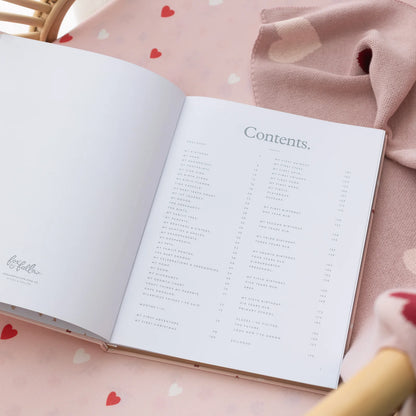 Baby Journal 3rd Edition - Little Hearts