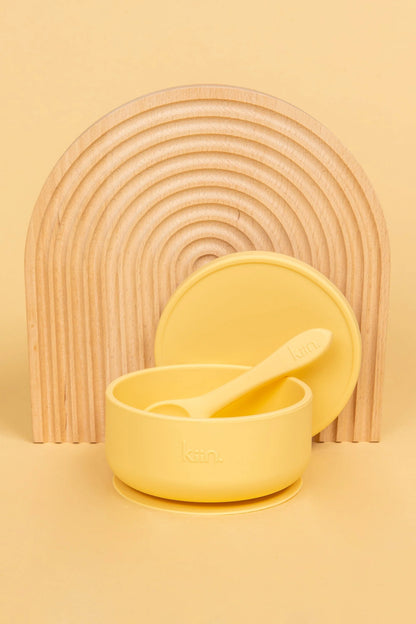 Silicone Bowl & Spoon Set