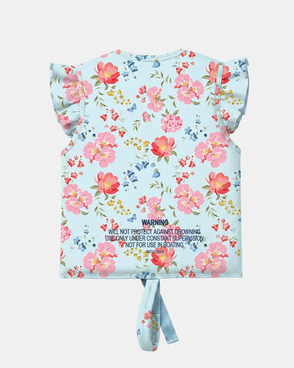 Swim Float Vest Twinkle Aqua Gardens UPF 50+