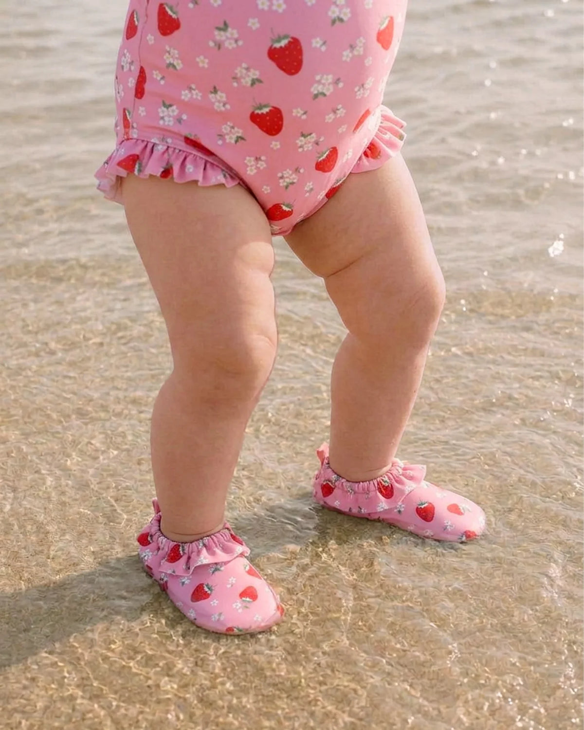 Swim Water Shoes Twinkle Strawberry UPF 50+