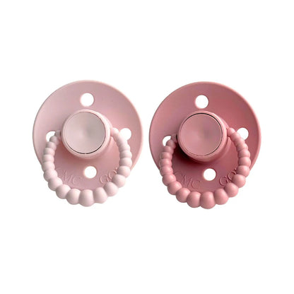CMC Bubble Dummies 2pk - Blush + Dusty Rose