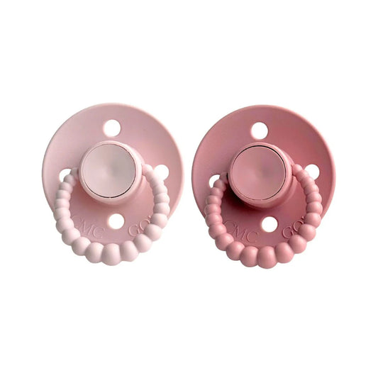 CMC Bubble Dummies 2pk - Blush + Dusty Rose
