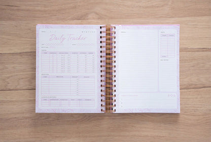 Your Little One’s Daily Tracker - Lilac & Rose Gold
