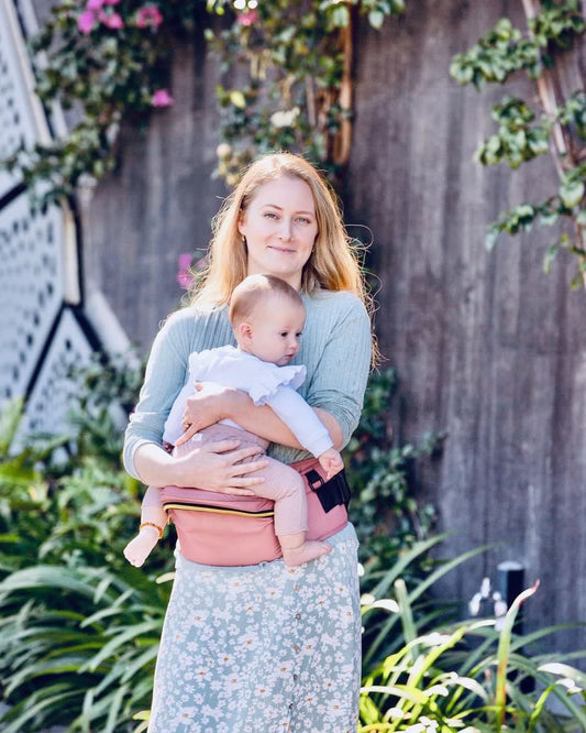 HipSurfer Baby Seat - Blush
