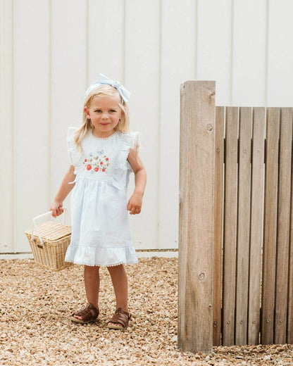 Poppy Embroidered Yoke Dress 000-2Y