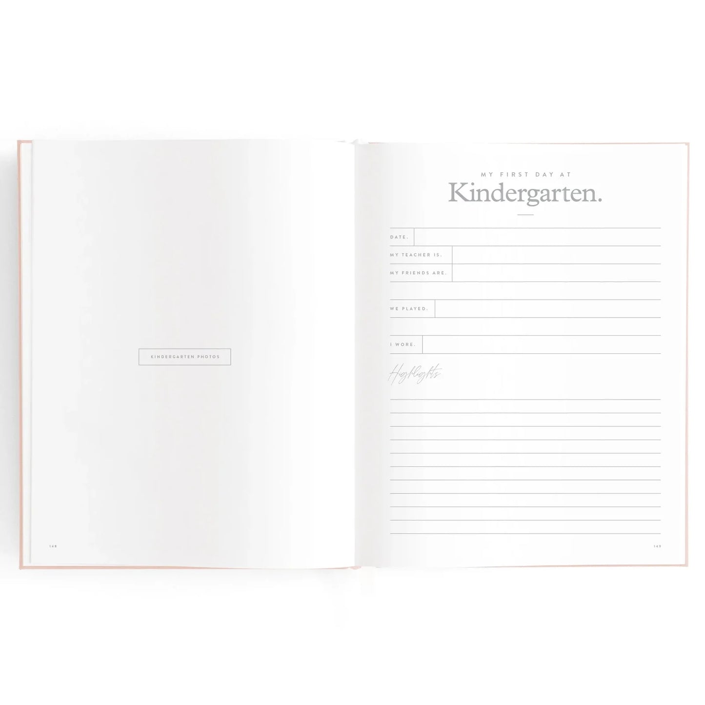 Baby Journal 3rd Edition - Rose