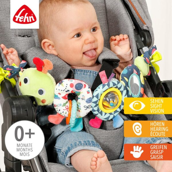 Caterpillar Sensory Pram Chain