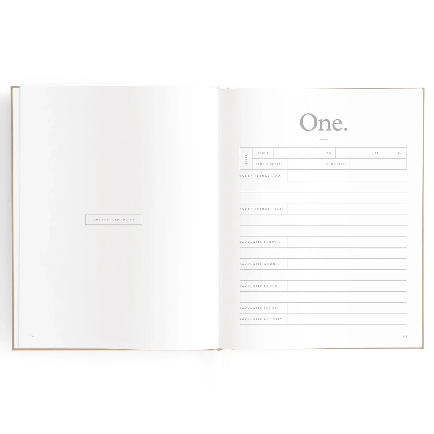 Baby Journal 3rd Edition - Biscuit