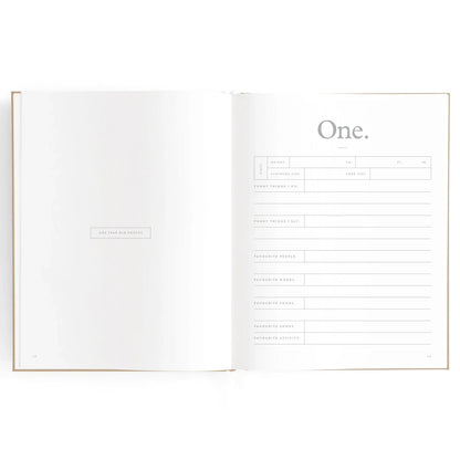Baby Journal 3rd Edition - Biscuit