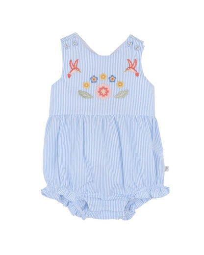 Songbird Stripe Embroidered Bodysuit