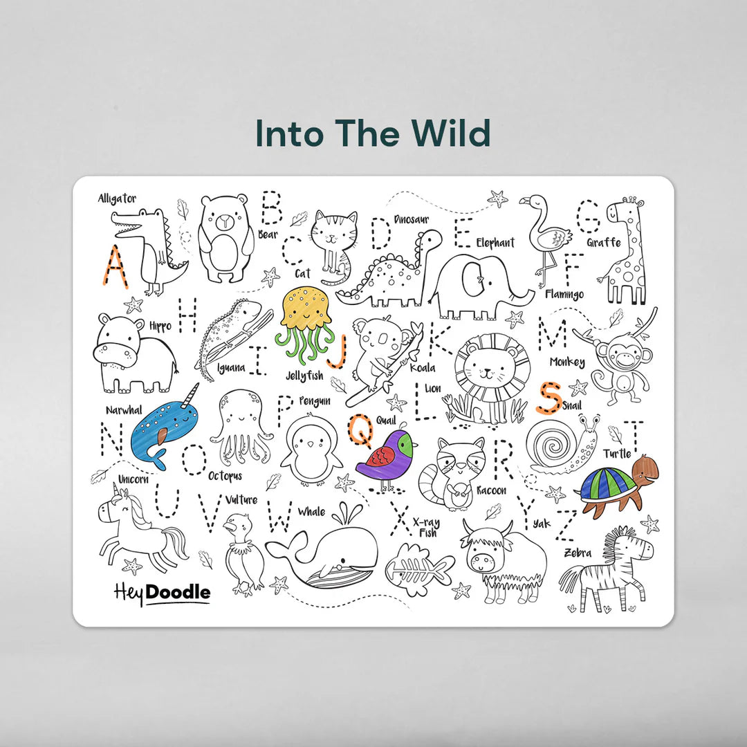 Into the Wild ABC - Large Mat