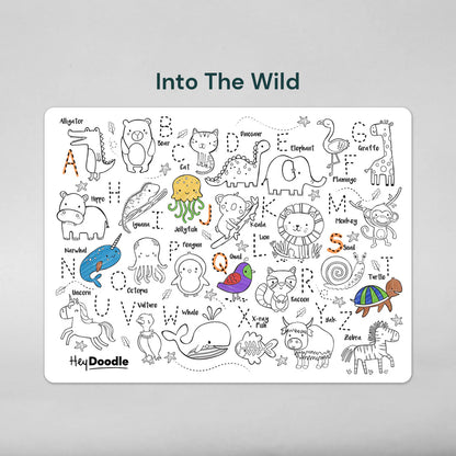 Into the Wild ABC - Large Mat