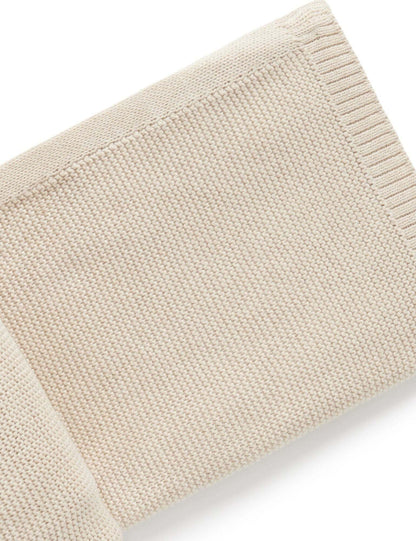 Textured Organic Cotton Blanket