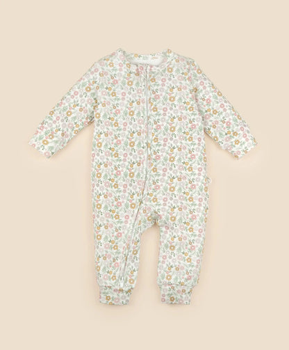 Organic Cotton Growsuit - Daisies