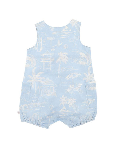Surf’s Up Linework Romper