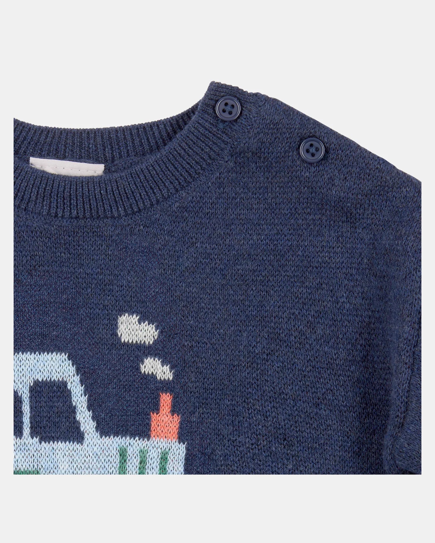 Organic Pullover Jumper Mystical - Tiny Tractors