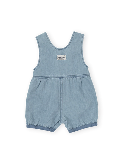 Wild Strawberry Vintage Blue Nina Romper