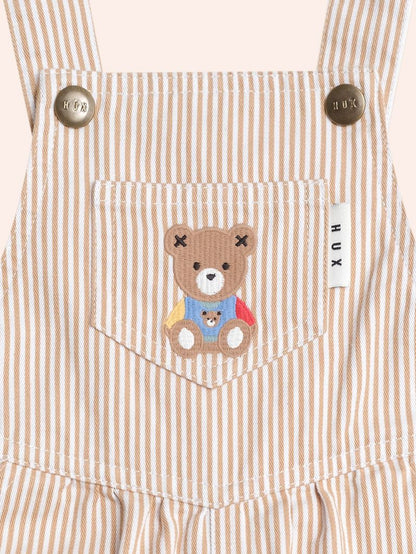 Sandbox Stripe Short Overalls