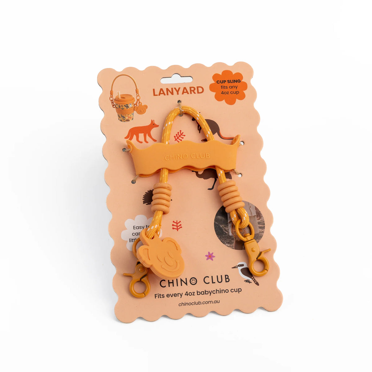 Chino Cup Handheld Sling - Orange