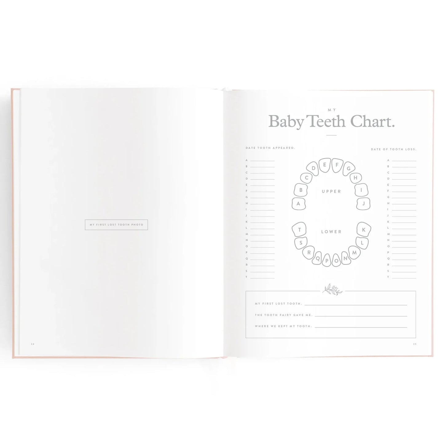 Baby Journal 3rd Edition - Rose