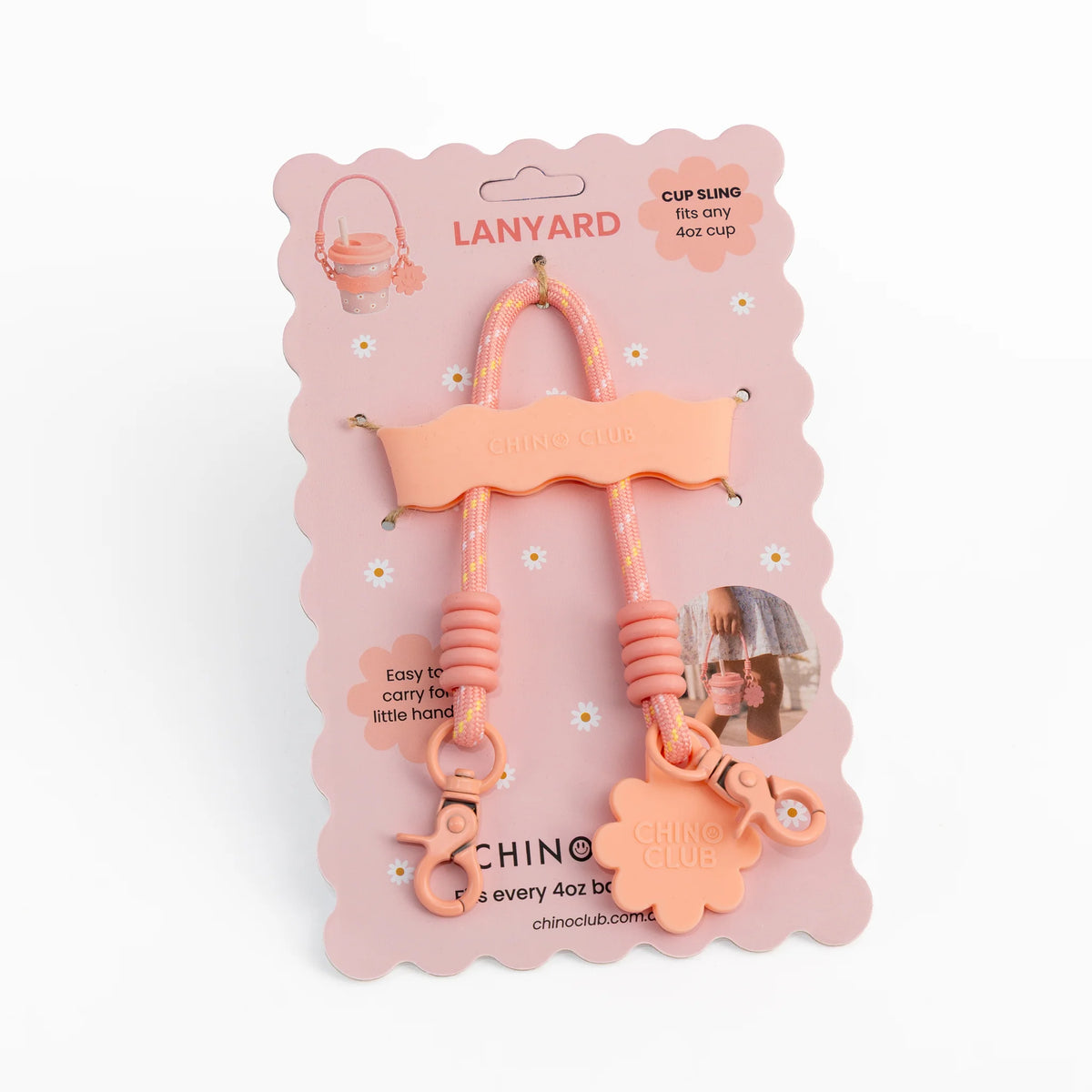 Chino Cup Handheld Sling - Pink