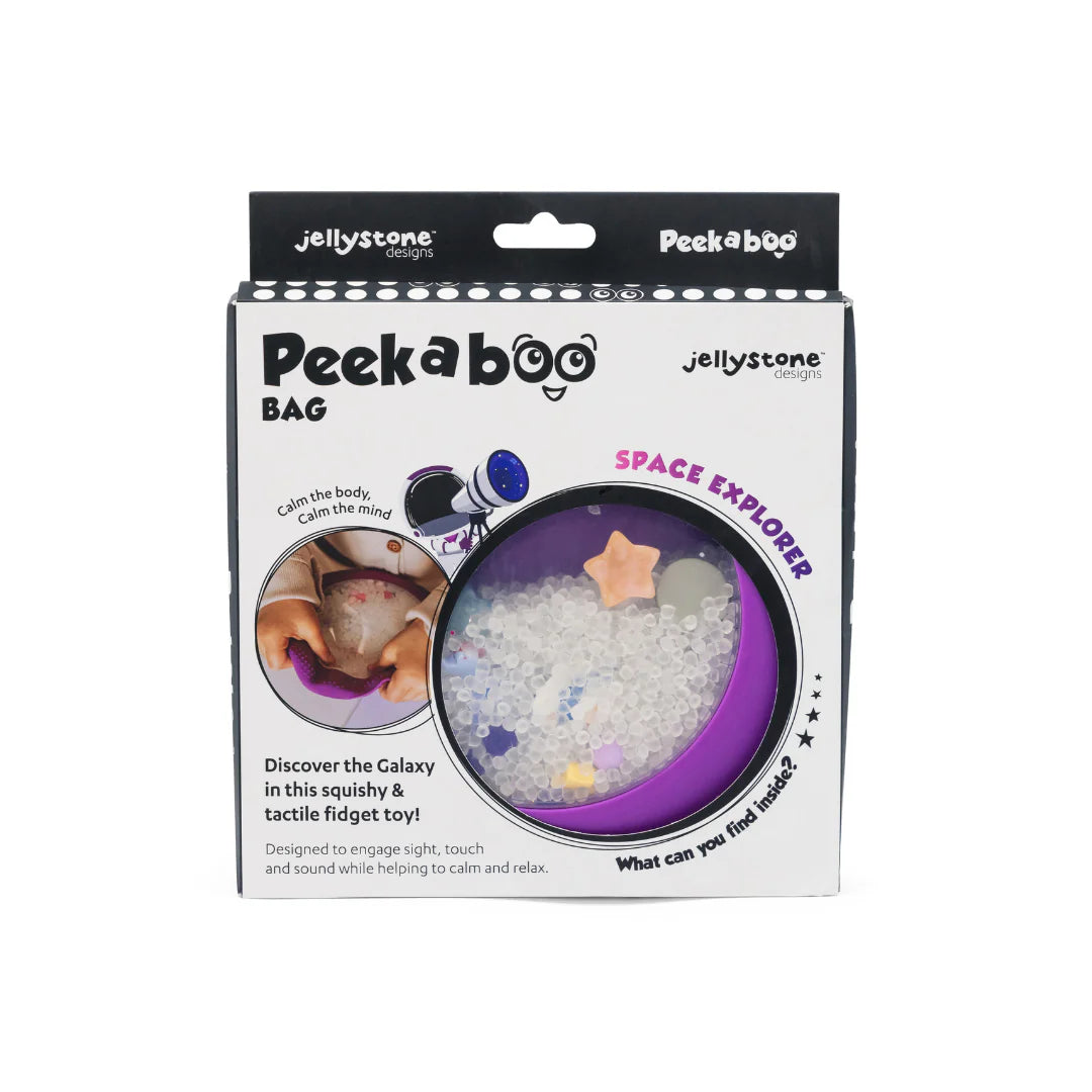 Peekaboo Sensory Bag - Galaxy