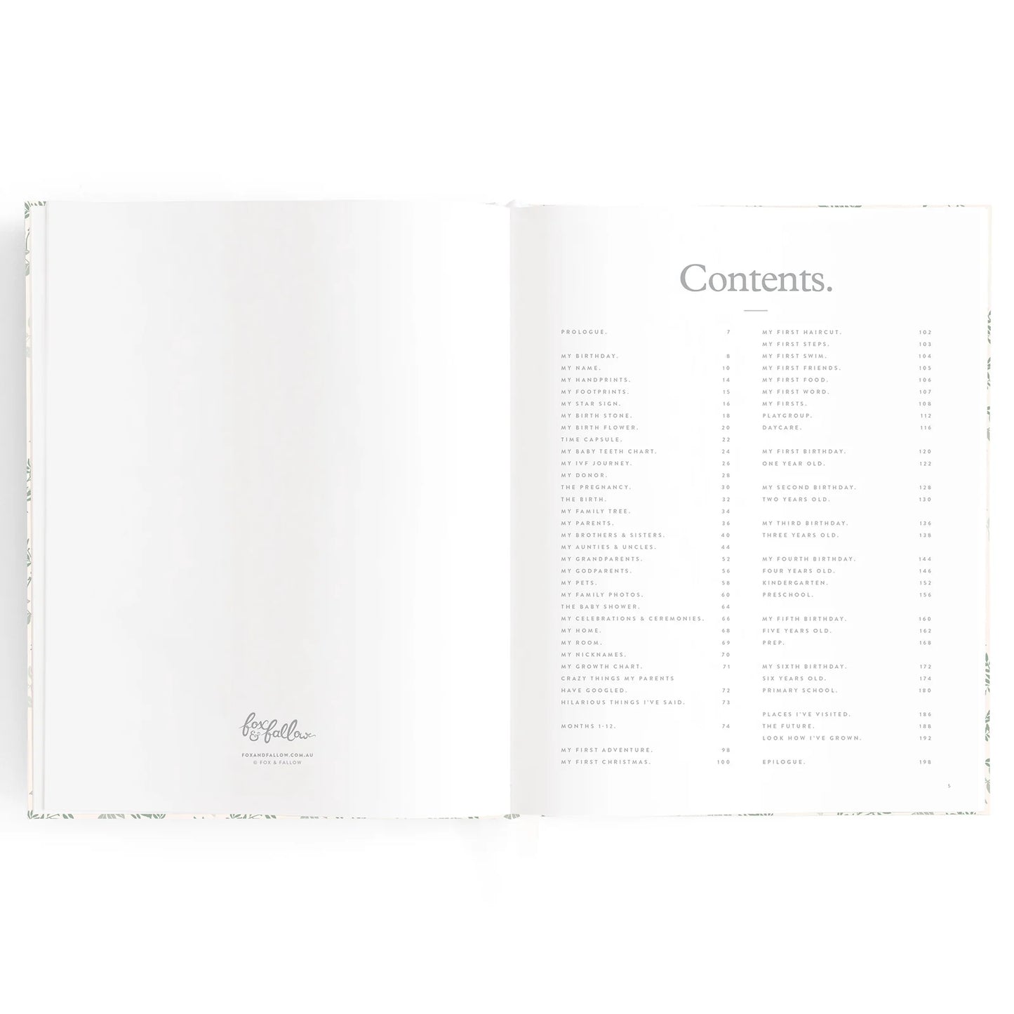 Baby Journal 3rd Edition - Cypress