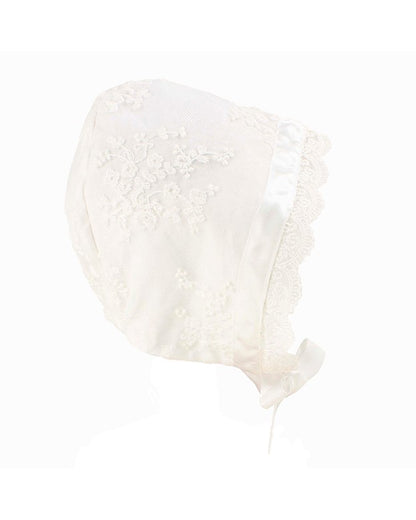 Lace Bonnet - Ivory