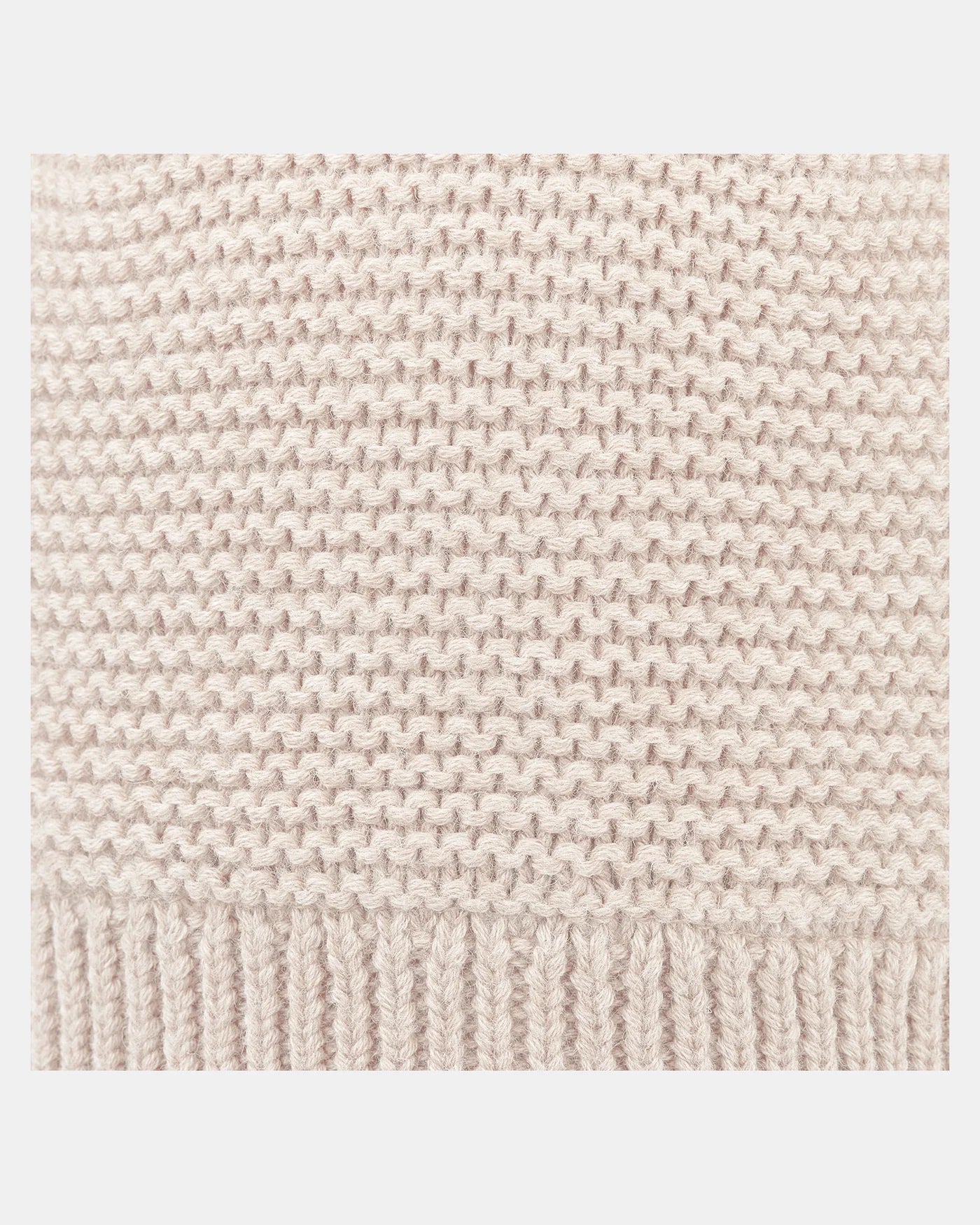 Organic Beanie Snowflake - Oatmeal