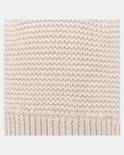 Organic Beanie Snowflake - Oatmeal