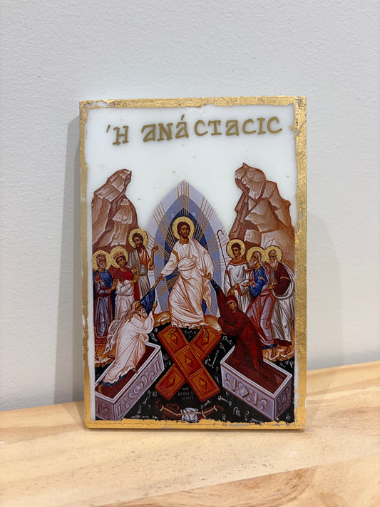 Anastasi, Resurrection of Christ - White Marble