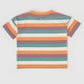 Dino Valley Nostalgia Stripe T-Shirt Golden Multi