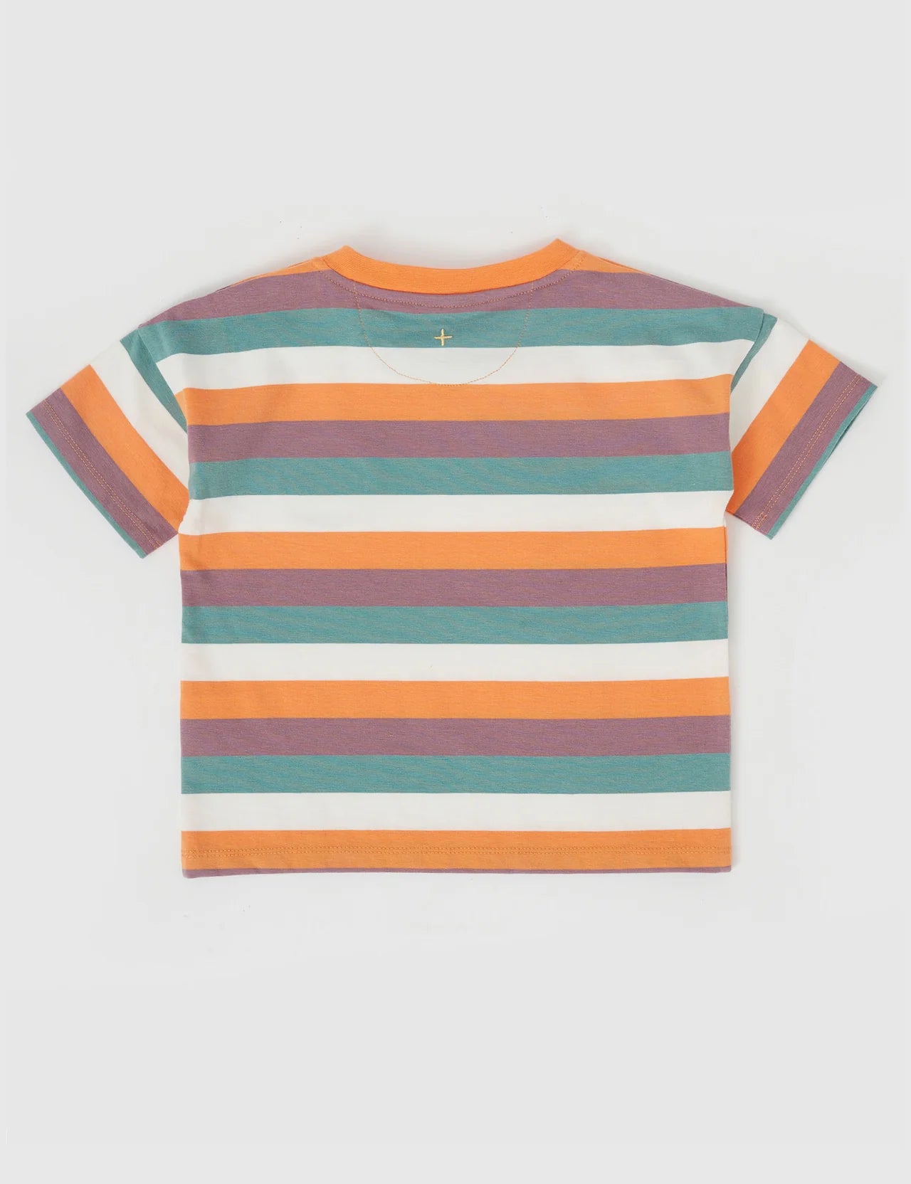 Dino Valley Nostalgia Stripe T-Shirt Golden Multi