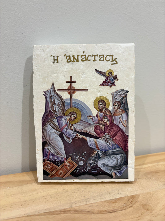 Anastasi, Resurrection of Christ - Limestone