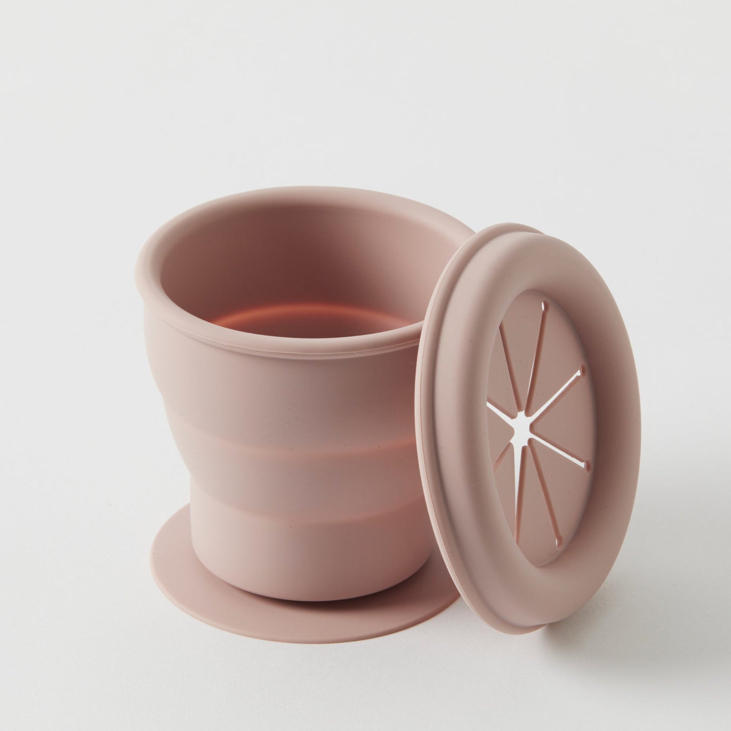 Henny Collapsible Snack Cup - Musk Pink