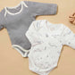 Long Sleeve Bodysuit 2pk - Nautical