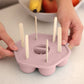 Baby Food & Icy Pole Freezer Tray - Dusty Rose