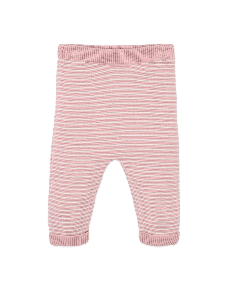 Fern Stripe Organic Knitted Leggings