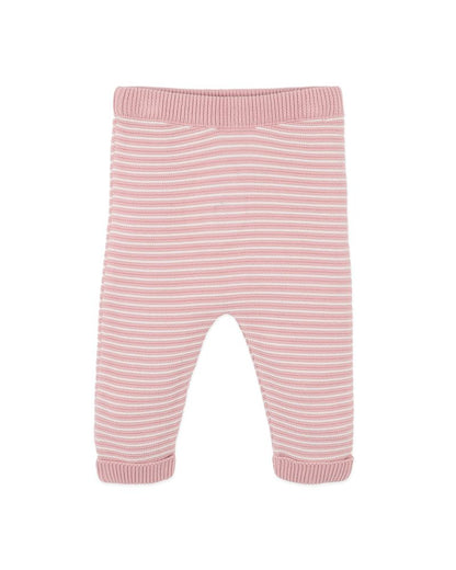Fern Stripe Organic Knitted Leggings